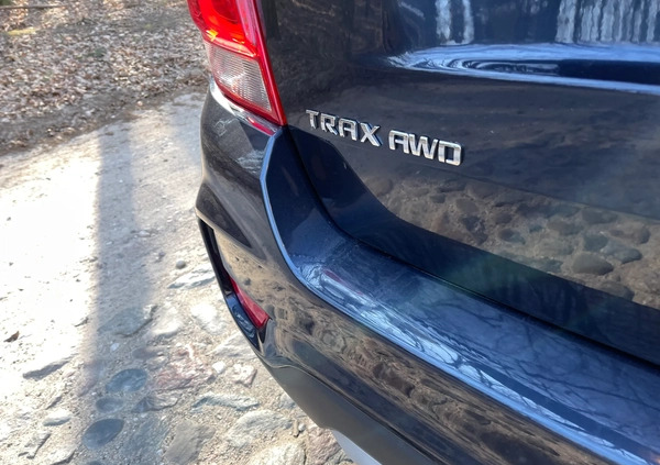 Chevrolet Trax cena 56900 przebieg: 39700, rok produkcji 2018 z Rejowiec Fabryczny małe 301